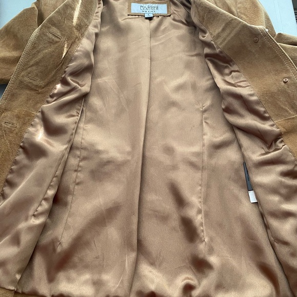 Wilsons Suede Leather Maxima Tan Jacket size Large - Picture 5 of 13